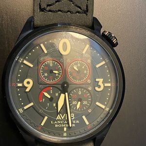 Avi 8 Lancaster bomber watch great condition no box